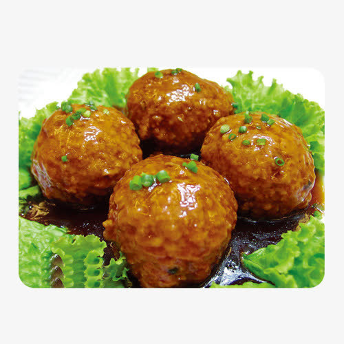 手打牛肉丸免抠