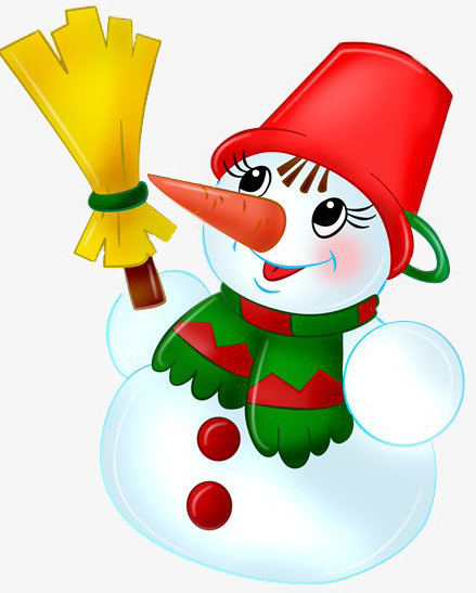 冬天里的雪人5免抠