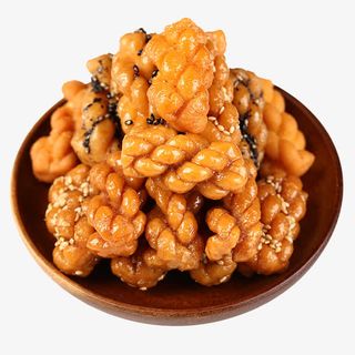 传统红糖麻花免抠