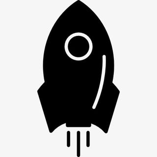 火箭黑船图标免抠
