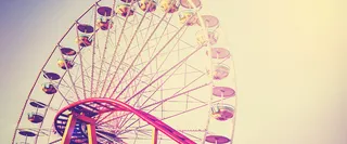 摩天轮背景高清