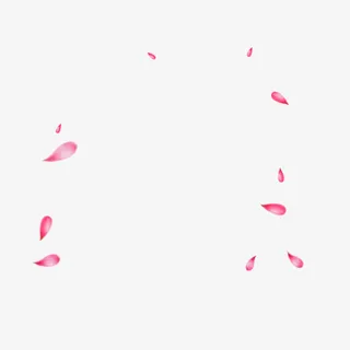 桃花瓣免抠