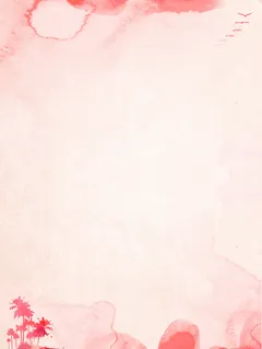 粉色简约浪漫平面广告高清