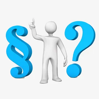 立体人物与问号免抠图免抠