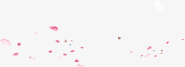 漂浮花瓣免抠
