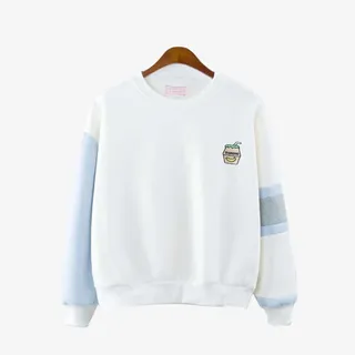 套头保暖卫衣免抠