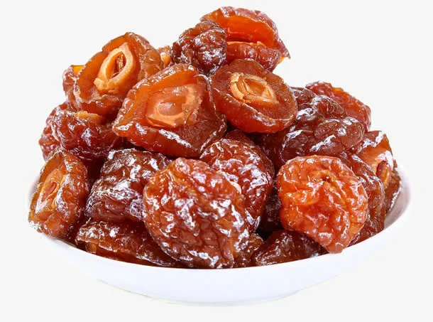 小白瓷碟装的雪花半边梅免抠