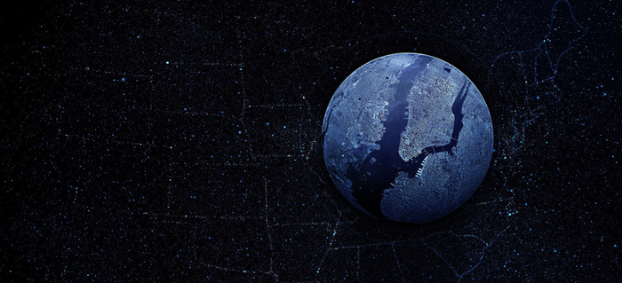 星空科技海报背景高清