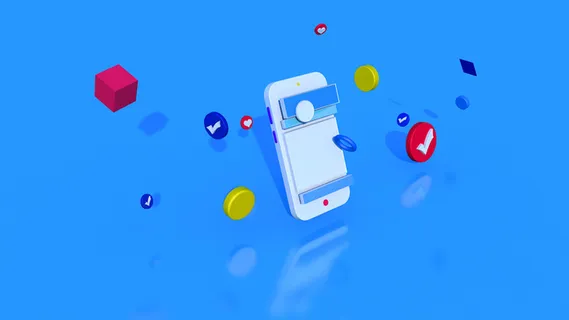 3D手机建模背景高清