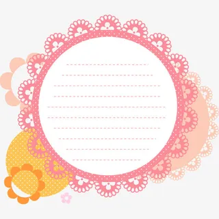 粉红色文本框免抠