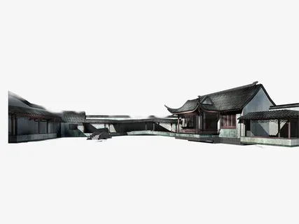 古建筑房屋免抠