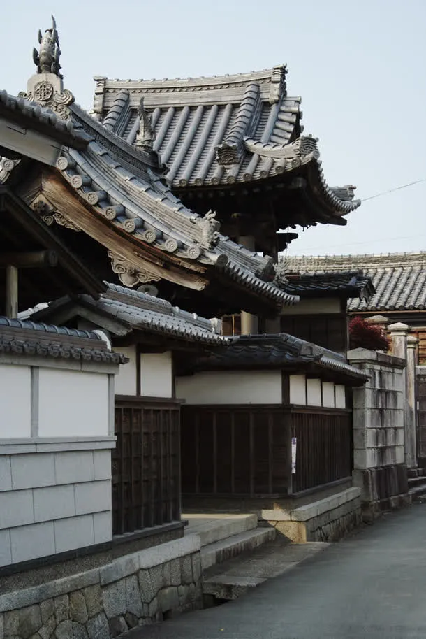屋檐斑斑的历史房屋免抠