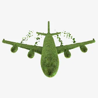 小清新绿色生态环境出行的PNG免抠