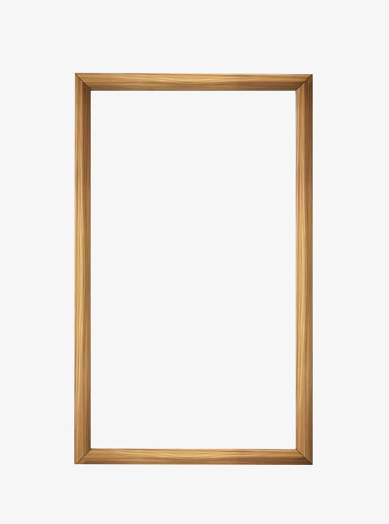 木质奖状框免抠