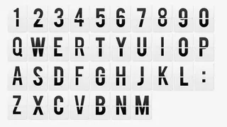 自动翻页牌免抠