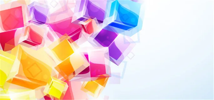 彩色几何背景高清
