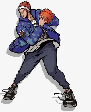 意气风发的篮球少年免抠
