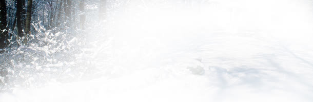冬日狂欢设计banner背景图