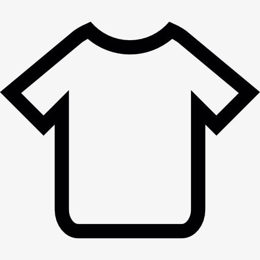 空白T恤图标免抠