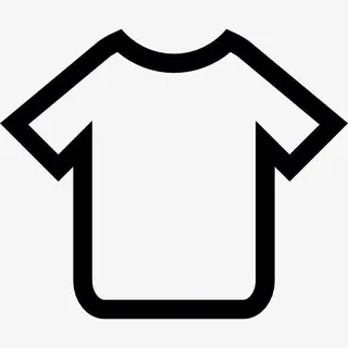 空白T恤图标免抠