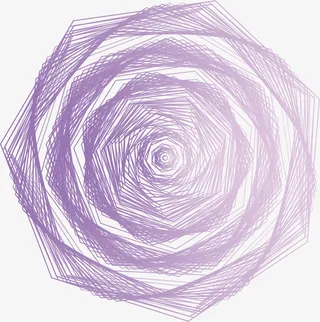 渐变玫瑰花背景装饰