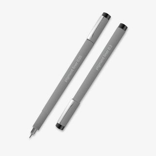 矢量碳素笔免抠