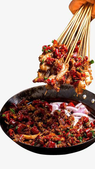 高清串串火锅免抠