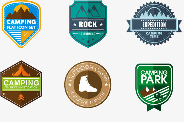 矢量图盾牌形象免抠