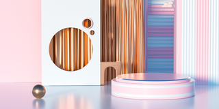 国潮，C4D，简约，场景高清