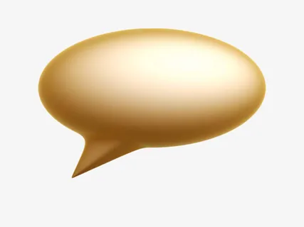 对话框热烈氛围金气球免抠