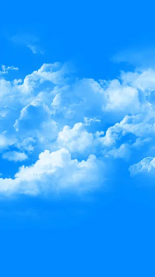 蓝色风景H5背景高清