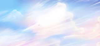 淘宝手绘蓝色化妆品背景海报高清