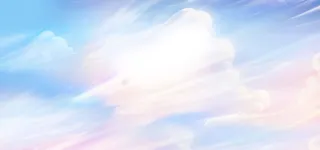 淘宝手绘蓝色化妆品背景海报高清