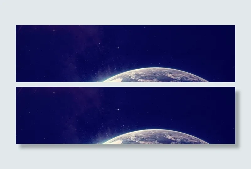 蓝色星空背景高清