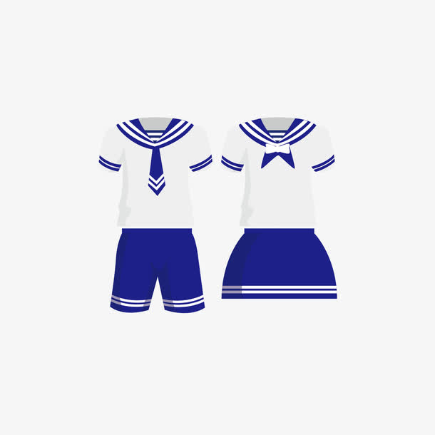 校服设计免抠