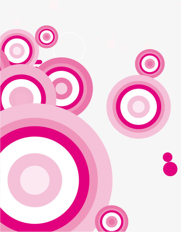 粉红车辆圆圈免抠