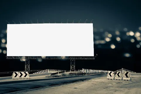 户外广告牌效果图模板免抠