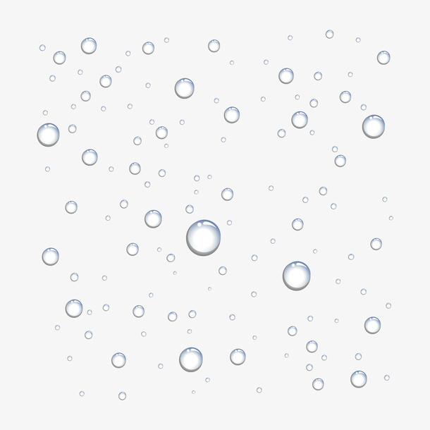 创意水滴效果元素免抠