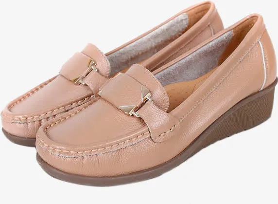 舒适简约设计女鞋平底鞋春季免抠