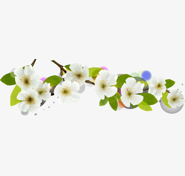 春上新精美杏花矢量图免抠