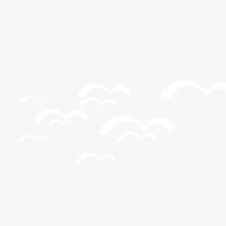 白色海鸥装饰图案免抠