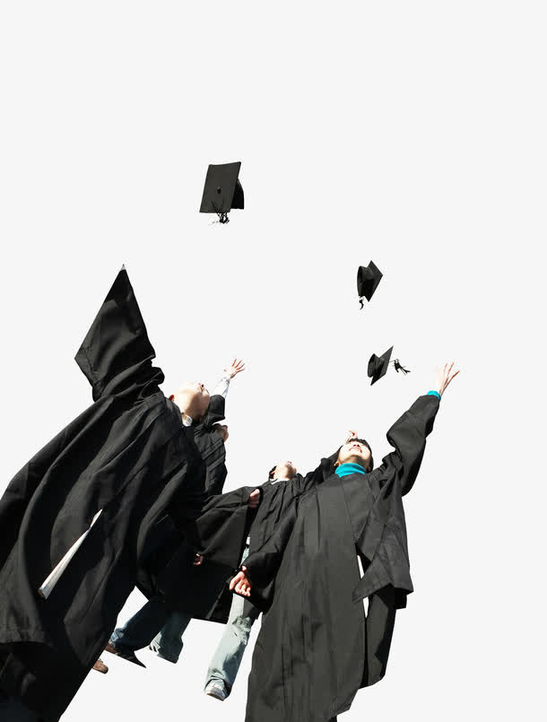 毕业季人物免抠