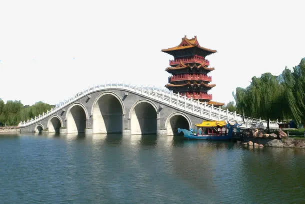 开封桥梁特写免抠
