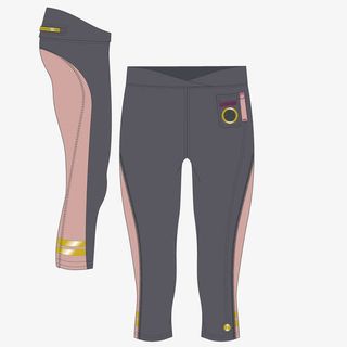 矢量休闲紧身打底裤免抠