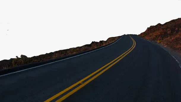 山地马路免扣素材免抠背景摄影风景元素
