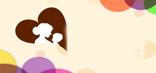 卡通母婴背景高清