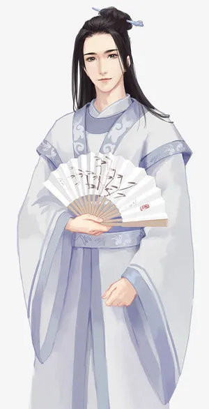 执扇才子免抠