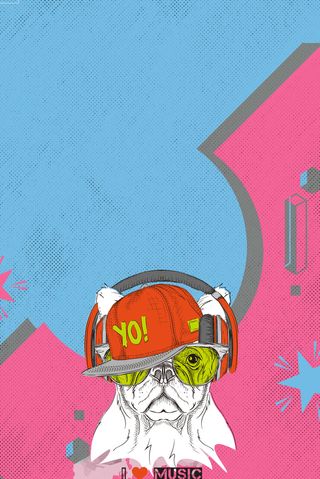 可爱有趣卡通狗狗高清