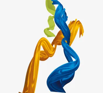 丝绸布料飞舞免抠