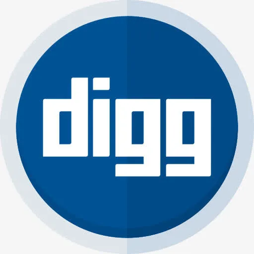 博客DiggDigg标志互联网免抠